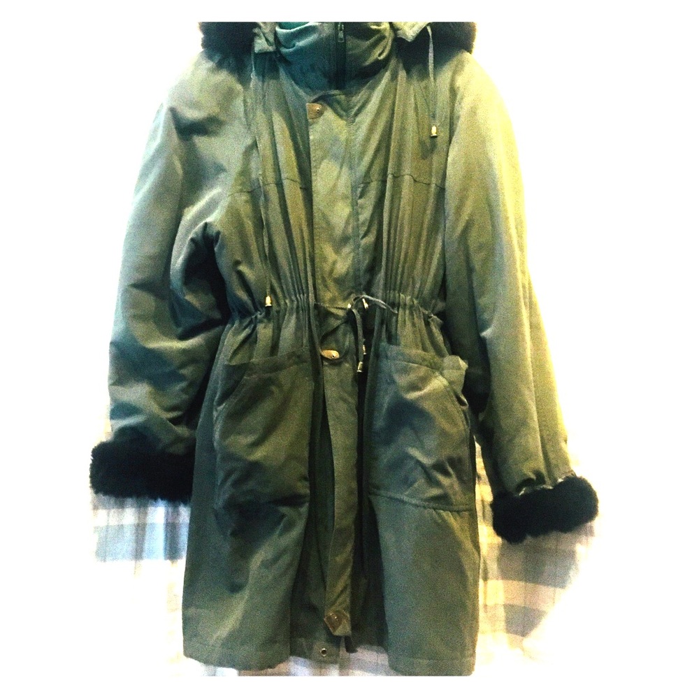 BOGO WARM Riviera fur trim n lining WARM Canadian anorak hooded jacket coat WARM